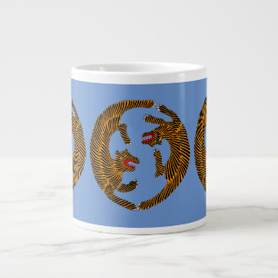 Grande Tasse Tigres d'art populaire japonais