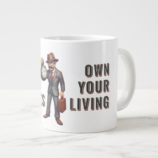 Grande Tasse Time Boss (Devant droit)