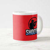 Grande Tasse Tireur - Marksman Silhouette Premium Design (Devant droit)