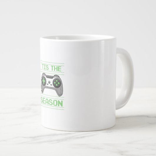 Grande Tasse Tis The Season Video Games Christmas Xmas Gamer (Devant droit)