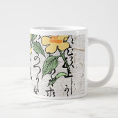 Grande Tasse Toad de grenouille botanique japonaise du XVIIIe s (Droite)
