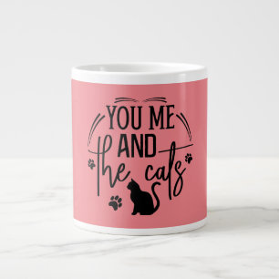 Grande Tasse toi et moi, chats
