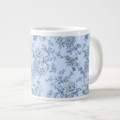 Grande Tasse Toile Bleue (Devant droit)