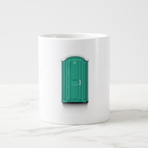 Grande Tasse Toilette de Portable de turquoise
