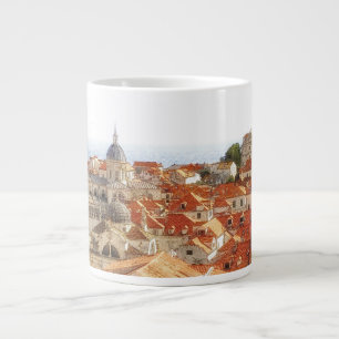 Grande Tasse Toits de Dubrovnik en Croatie, voyage
