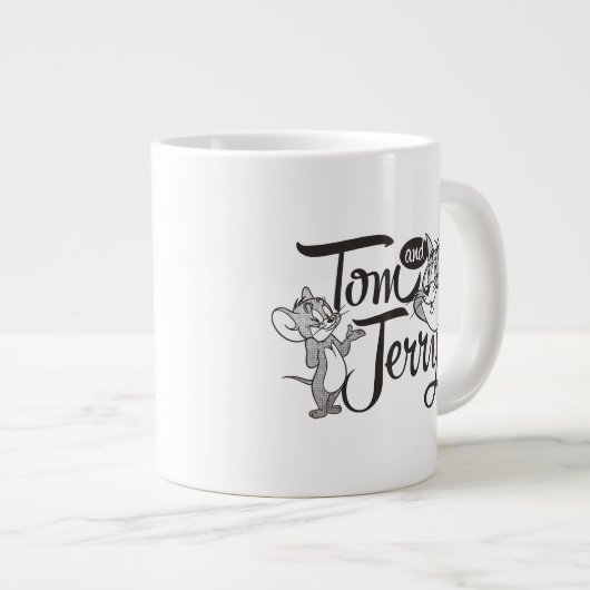 Grande Tasse Tom Et Jerry | Tom Et Jerry Ont L'Air Doux (Devant droit)