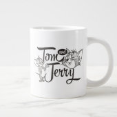 Grande Tasse Tom Et Jerry | Tom Et Jerry Ont L'Air Doux (Droite)