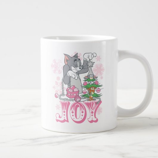 Grande Tasse Tom, Jerry et Nibbles décorent la joie (Droite)
