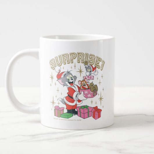 Grande Tasse Tom, Jerry et Nibbles Holiday Surprise (Gauche)