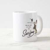 Grande Tasse Tom & Jerry "Il est temps de surfer" (Devant droit)