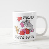 Grande Tasse Tom & Jerry Inflate Valentine Heart Ballons (Droite)
