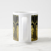 Grande Tasse Tombeau médiéval en laiton Rubbing Chevalier, Dame (Dos)