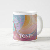 Grande Tasse Tons Tranquilles : Pastel ASMR. (Devant droit)