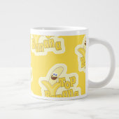 Grande Tasse Top Banana Fun Motivational Jaune Toon Motif (Droite)