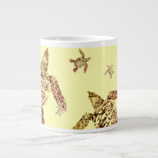 Grande Tasse Tortue de mer verte