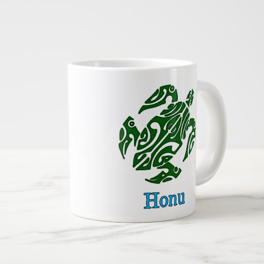 Grande Tasse Tortue verte de Hawaï (Devant droit)