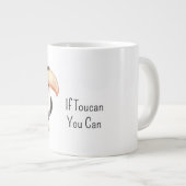 Grande Tasse Toucan noir (Devant droit)