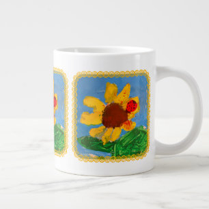 Grande Tasse Tournesol "Art by Kids"