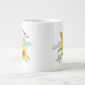 Grande Tasse tournesol printemps (Devant)