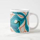 Grande Tasse Tourquoise et perruques rouges (Droite)