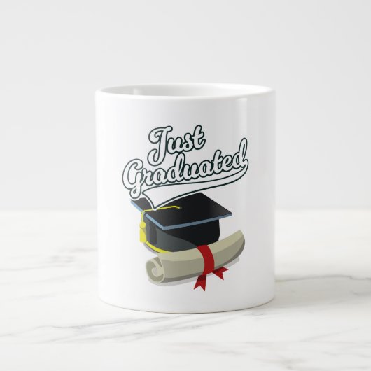 Grande Tasse Tout juste diplômé ! (Devant)