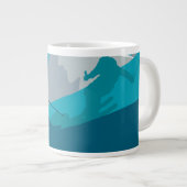 Grande Tasse Tout le ski de montagne (Devant droit)