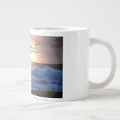 Grande Tasse 'Toutes les promesses de Dieu' Océan (Droite)