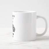 Grande Tasse Tracteur agricole Citations de travail difficile (Droite)