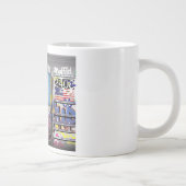 Grande Tasse Train de métro graffité (Droite)
