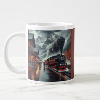 Grande Tasse Train de montagne d'automne
