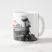 Grande Tasse Train de Noël Collectible (Devant droit)