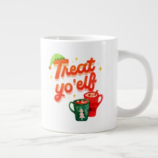 Grande Tasse Traitez votre elfe (Droite)