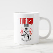 Grande Tasse Trash Metal ne meurt jamais (Droite)