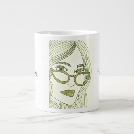 Grande Tasse Travail (Devant)