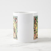 Grande Tasse Treize hommes faisant des acrobaties (Devant)