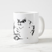 Grande Tasse Trêve d'automne au coeur (Devant droit)