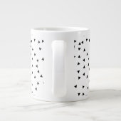 Grande Tasse Triangle de style scandinave Motif (Dos)