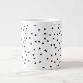 Grande Tasse Triangle de style scandinave Motif (Devant)