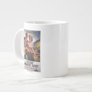 Grande Tasse Trio de famille sur l'épargne de vagabond de