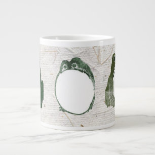 Grande Tasse Trio de grenouilles japonaises grumeuses crapauds 