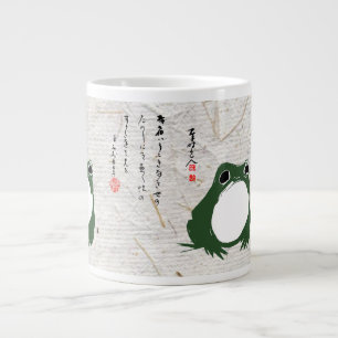 Grande Tasse Triste grenouille japonaise crapaud du XIXe siècle