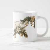 Grande Tasse Trois bougies blanches Noël (Droite)