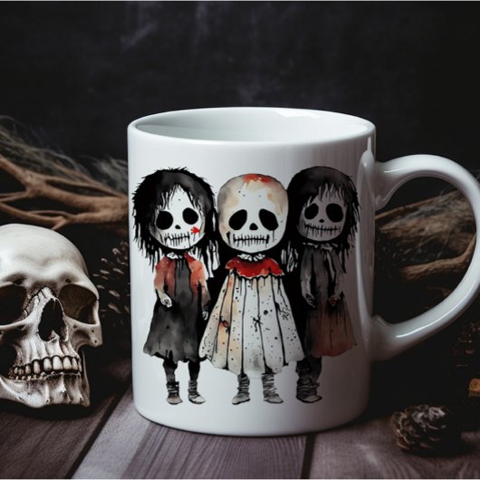 Grande Tasse Trois enfants fantômes