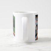 Grande Tasse Trois photos personnalisées (Dos)