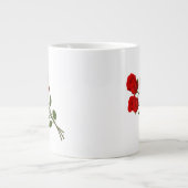 Grande Tasse Trois Roses Rouges (Devant)