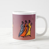 Grande Tasse Trois Sages Minimalistes (Droite)