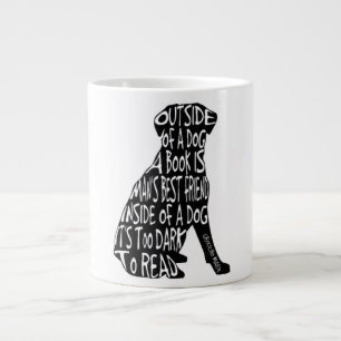 Grande Tasse Trop sombre à lire
