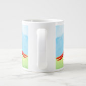 Grande Tasse Tropical Scarlet Macaw Parrot (Dos)