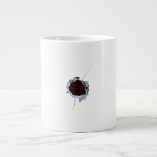 Grande Tasse Trou de balle tiré