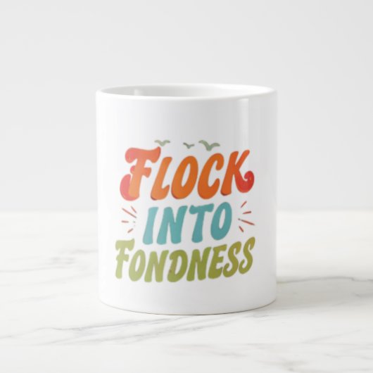 Grande Tasse Trouvez de l'affection Boue de spécialité (Devant)
